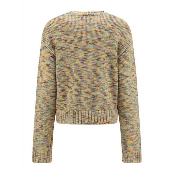 NEW RE/DONE 50s crewneck sweater in xo rainbow - Picture 2 of 3